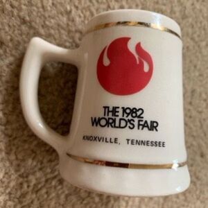 The 1982 World’s Fair Knoxville Tennessee Mini Mug Stein